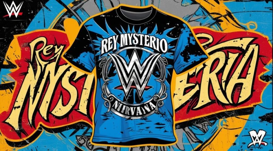 Rey Mysterio Nirvana inspired shirt