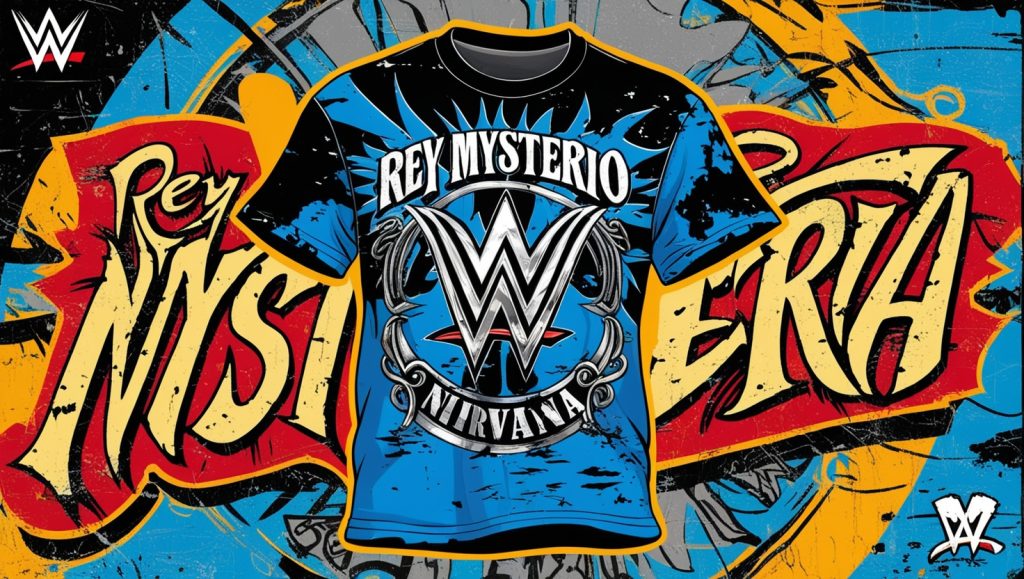 Rey Mysterio Nirvana inspired shirt