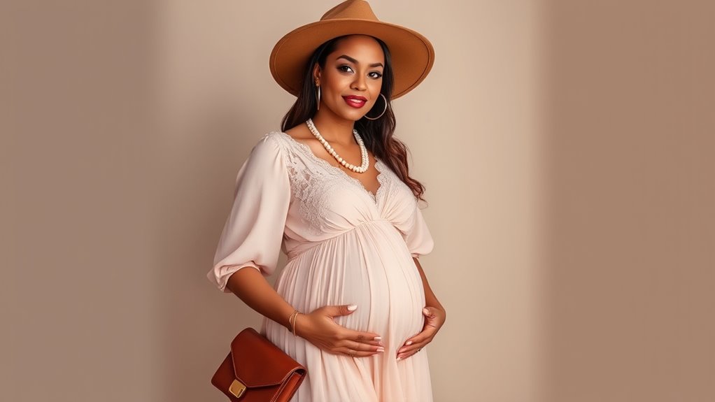accessorize to elevate maternity style
