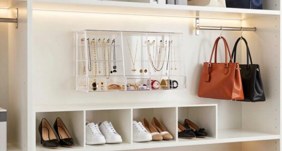 accessory storage and organization