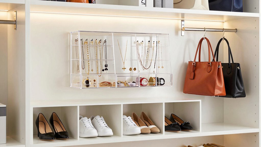 accessory storage and organization