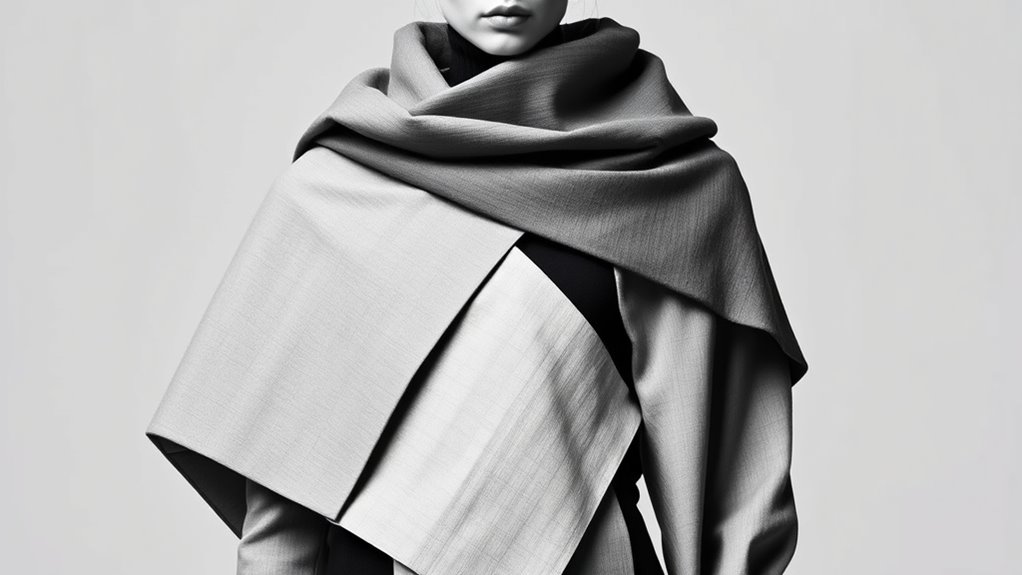 architectural geometric deconstructed fashion