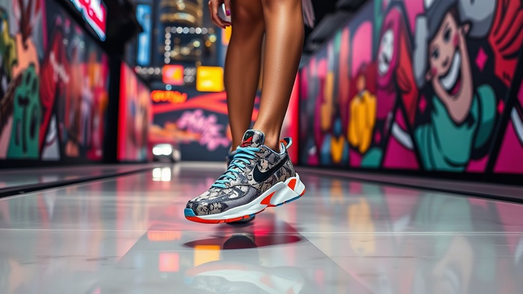 artistic cultural footwear fusion