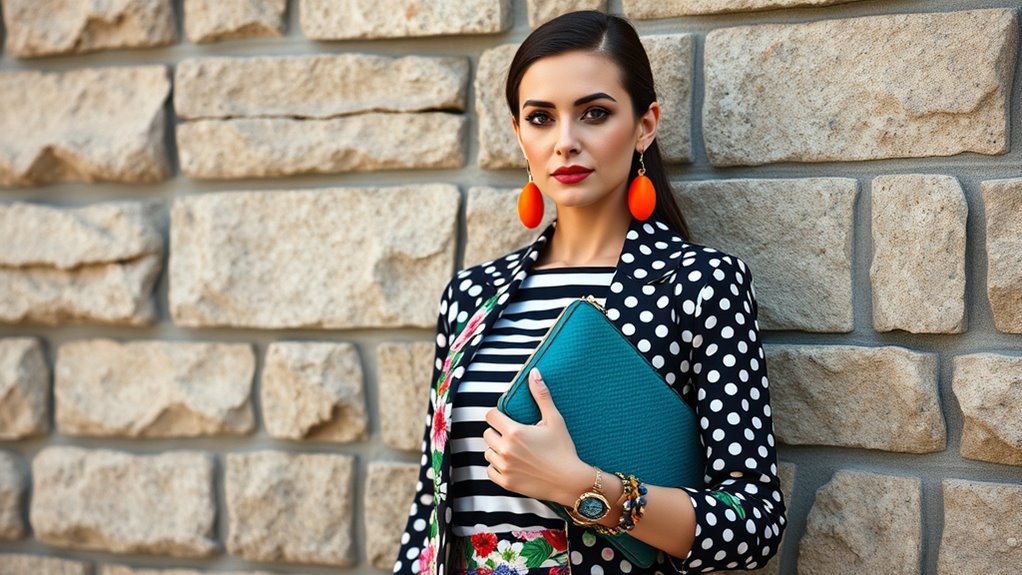 balance bold patterns gracefully