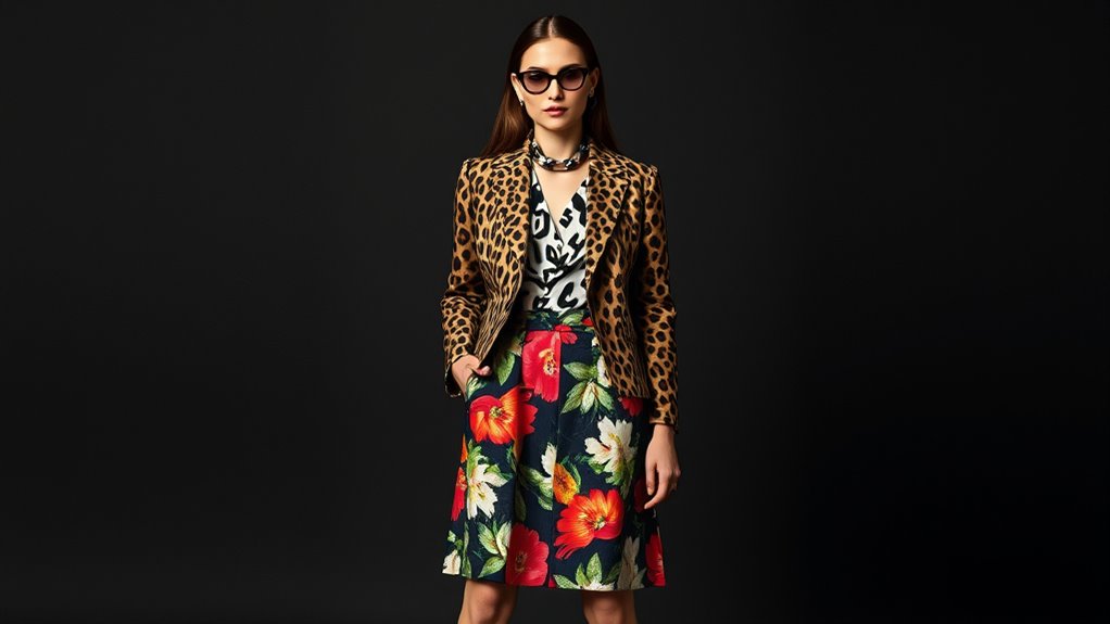 balance bold with minimalism