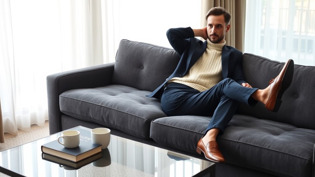 balance comfort with elegance