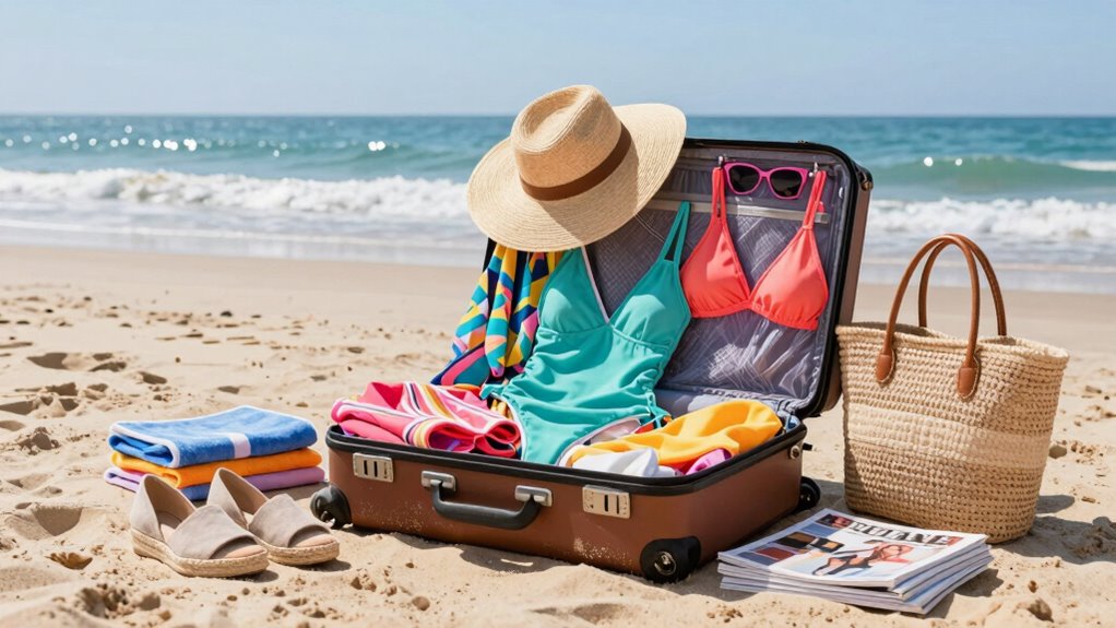 beachwear and accessories essentials