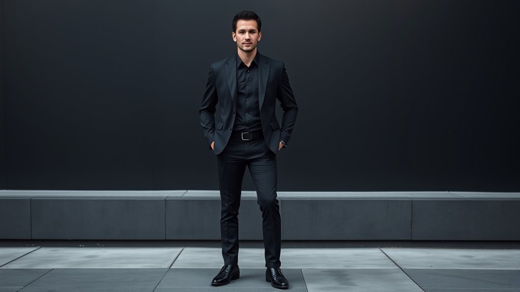 black versatile timeless confident