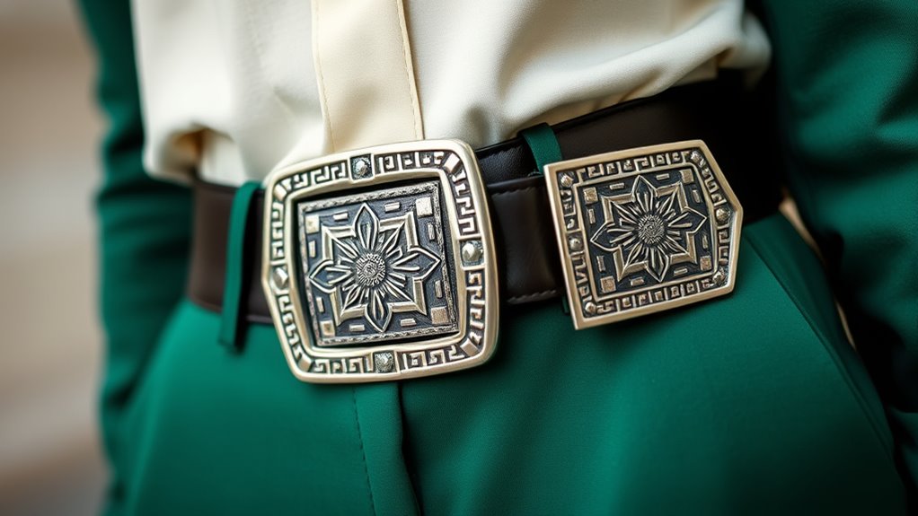 bold logo focused belt accessories