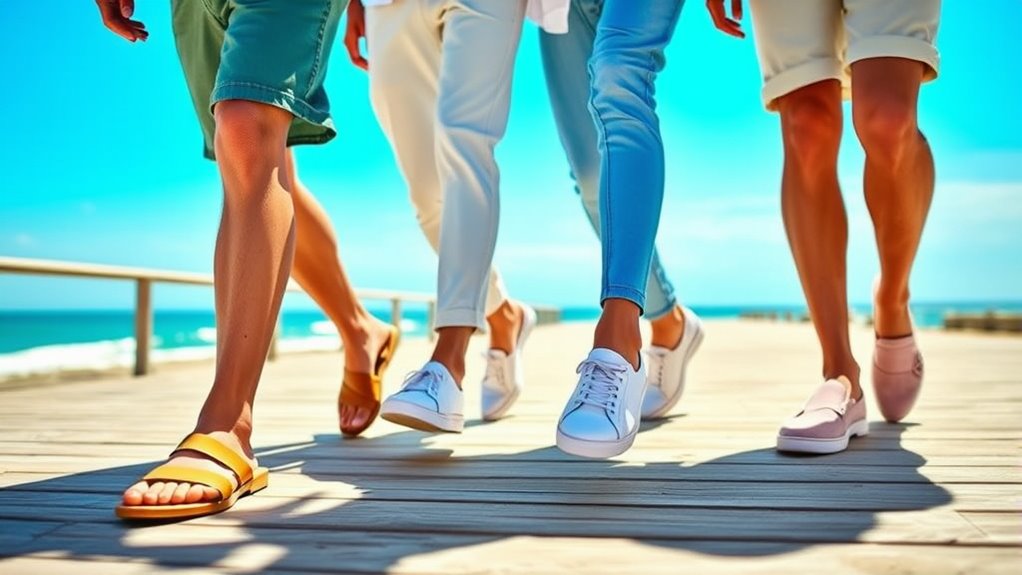 breathable summer footwear options
