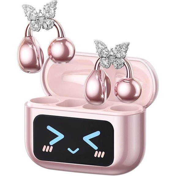 butterfly earbud clip on