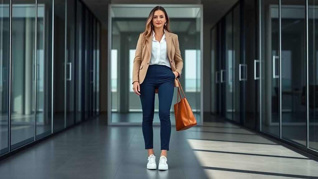 casual chic office attire