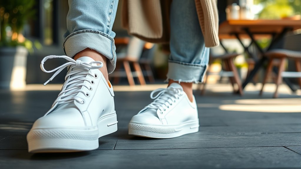 casual stylish sneaker outfits