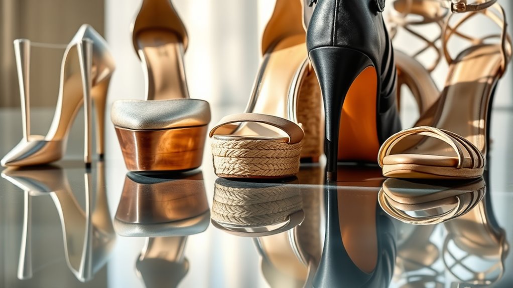 choose heels suited to activity