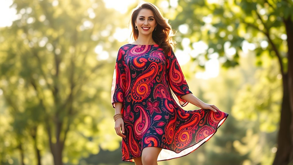 choose patterns that flatter