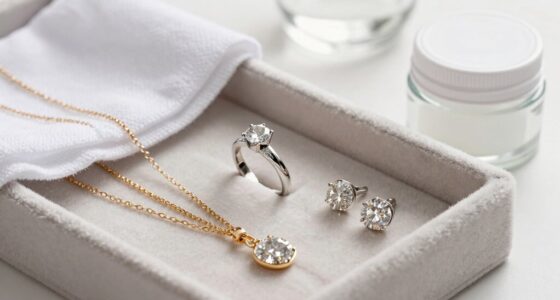 clean and store jewelry properly