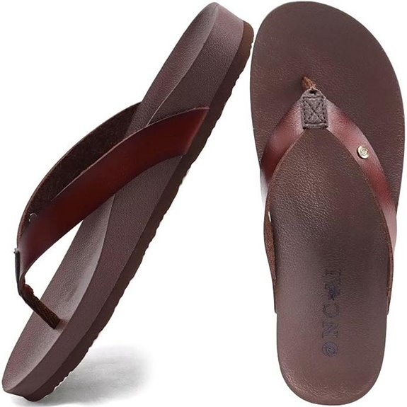 comfortable arch support flip flops