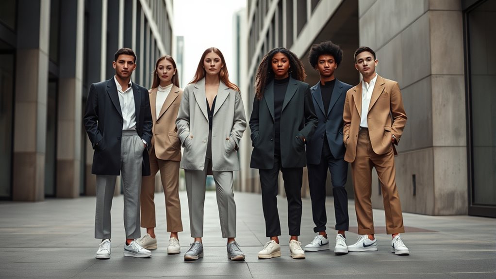 comfortable minimalist unisex fashion