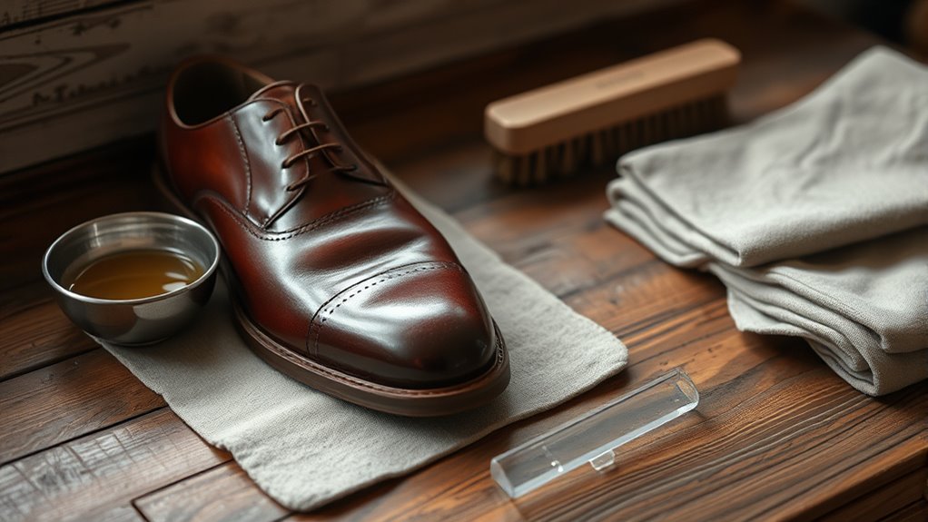 consistent shoe care extends longevity