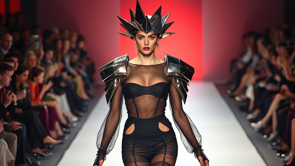 controversial boundary pushing runway shows