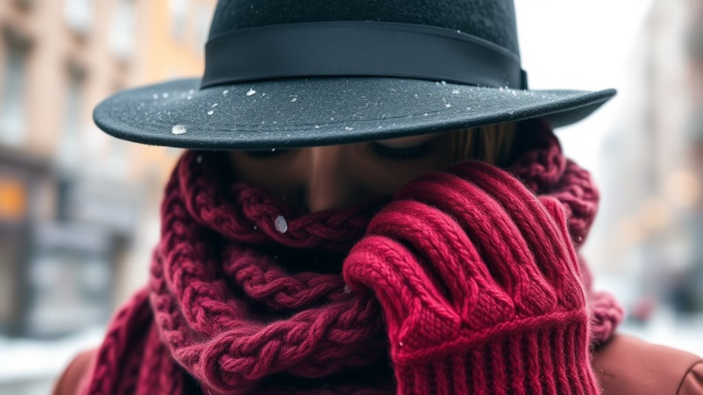 cozy stylish winter headwear