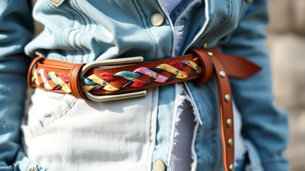 create unique eco friendly belts