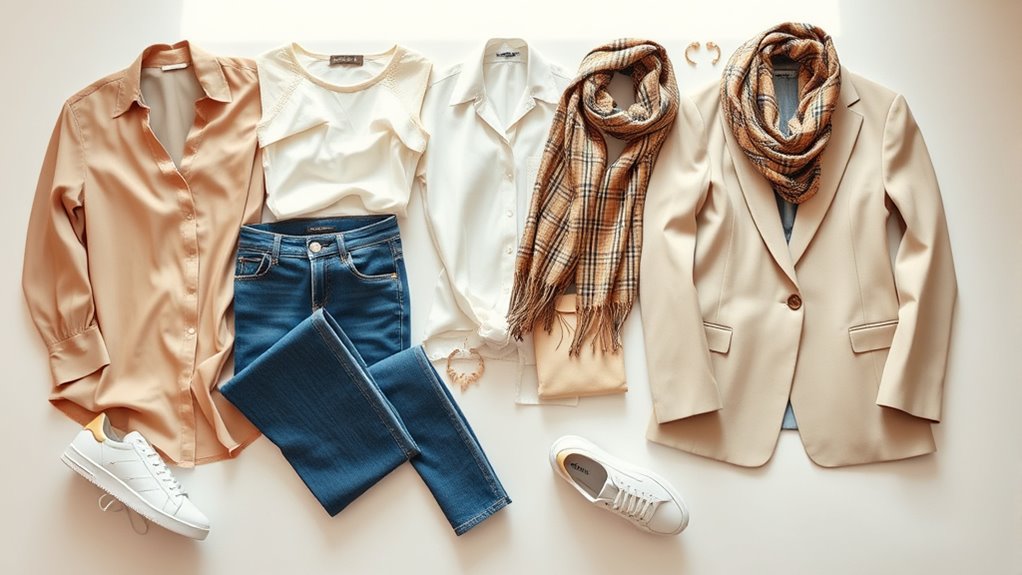 curated versatile wardrobe essentials