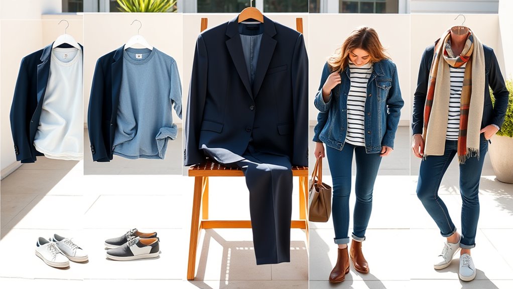 denim blazer casual shoes