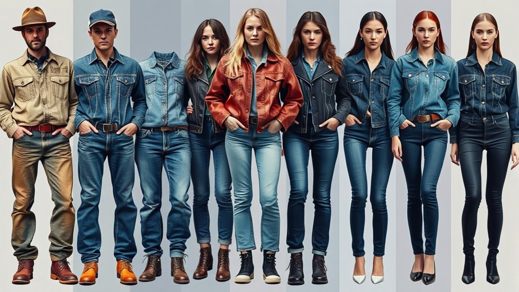 denim styles evolve continuously