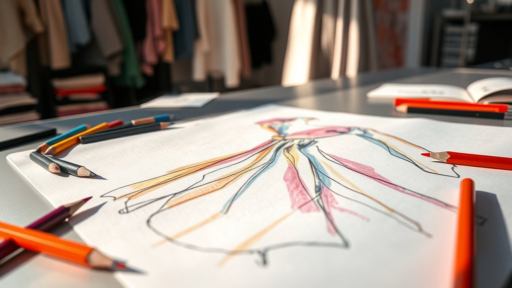 develop clear expressive sketches