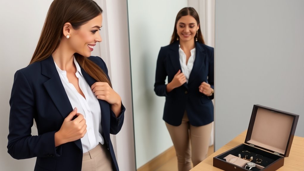 dress neatly ready confidently