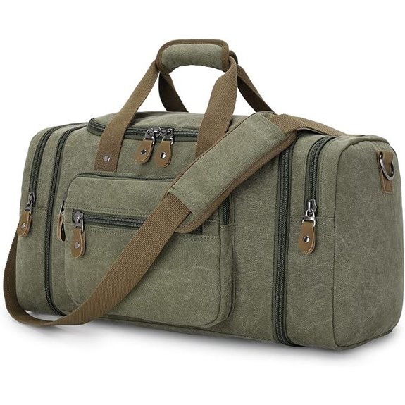 Gonex Canvas Duffle Bag 60L for Travel