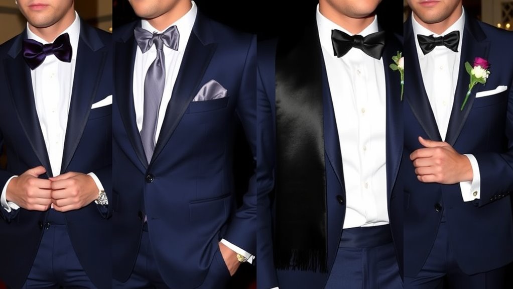 elegant evening accessory coordination