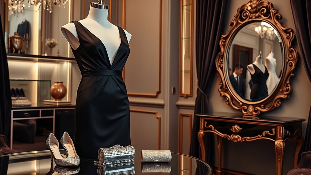 elegant flattering sustainable sophisticated