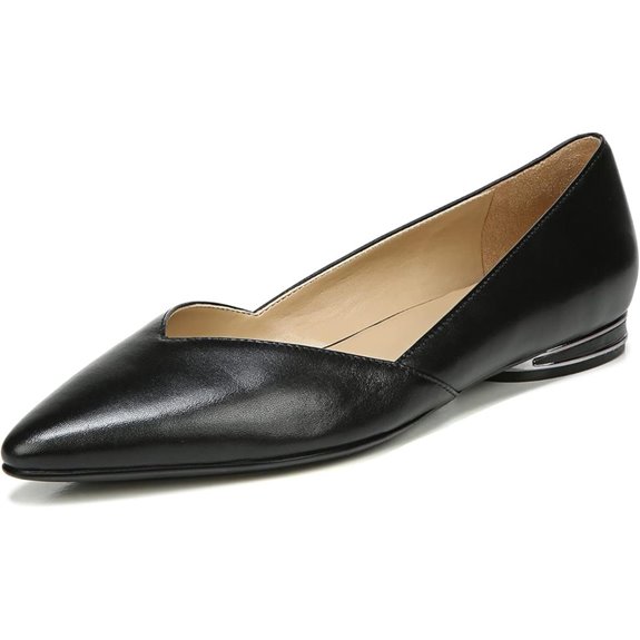 Naturalizer Womens Havana Pointed Toe Slip On Dress Ballet Flat