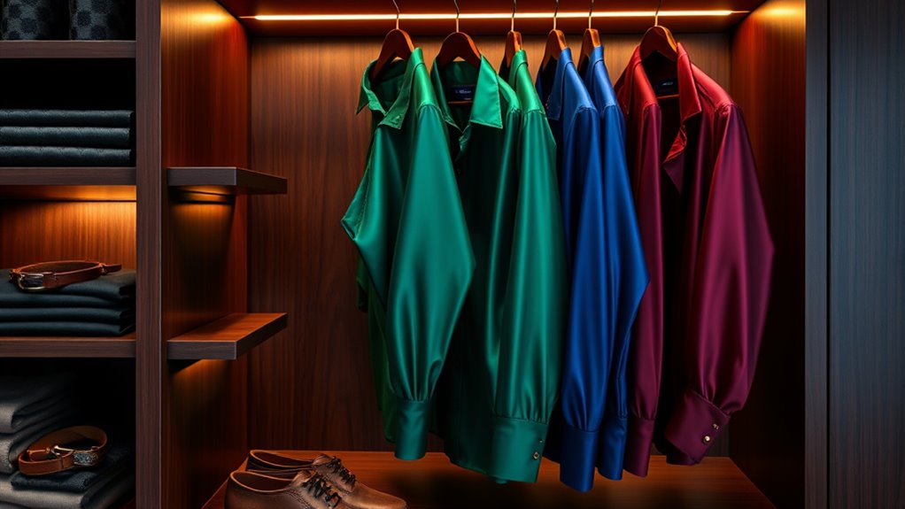 elegant versatile silk shirts