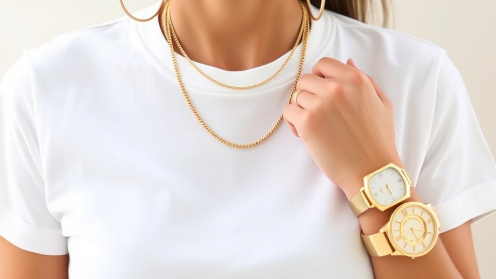 elevate with subtle accessories