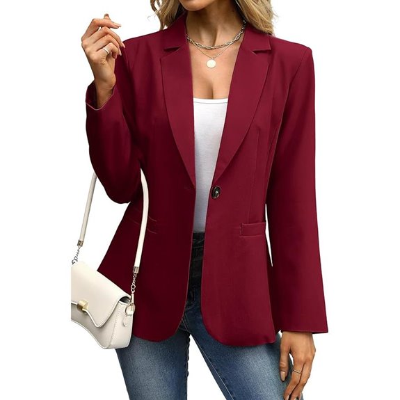 ELLEVEN Women's Slim Fit Business Blazer