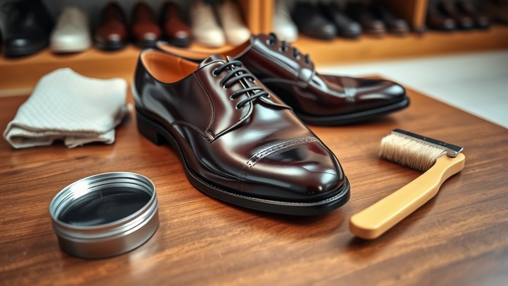 evenly apply and buff