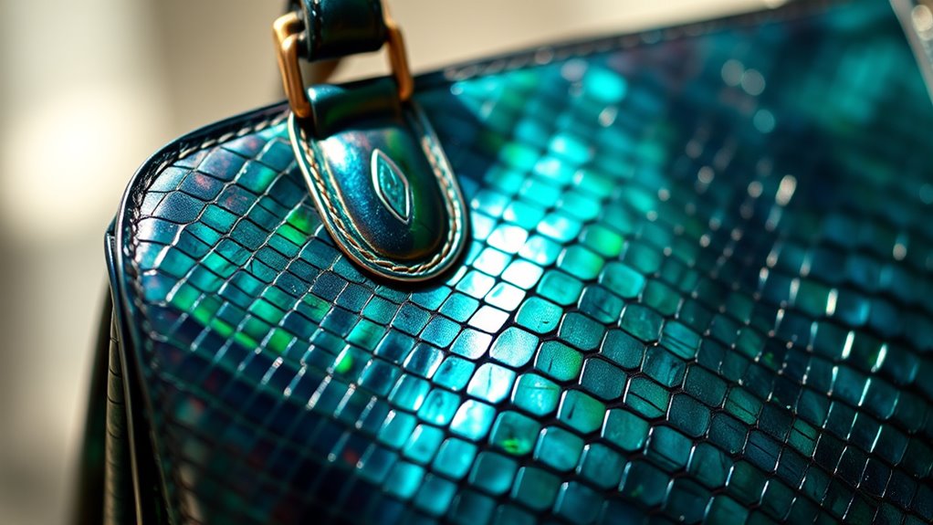 exotic leathers symbolize exclusivity