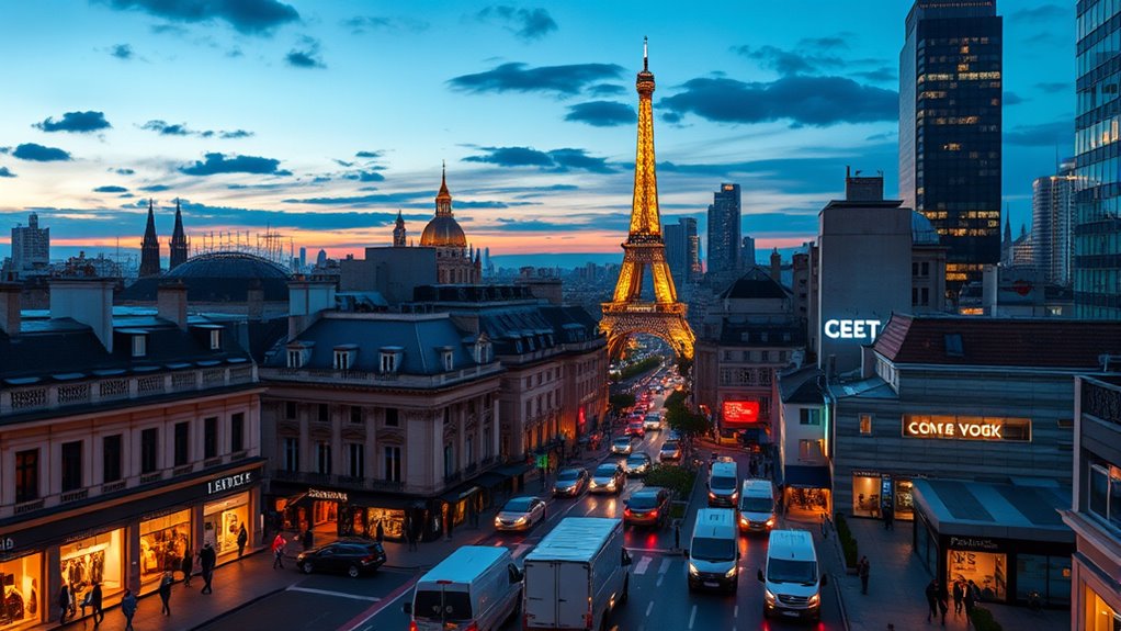 fashion hub logistical advantages