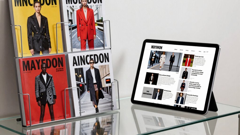 fashion magazines versus digital media