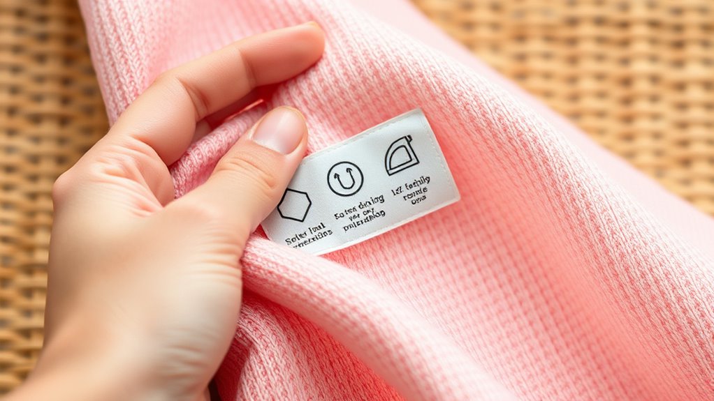 follow fabric care instructions