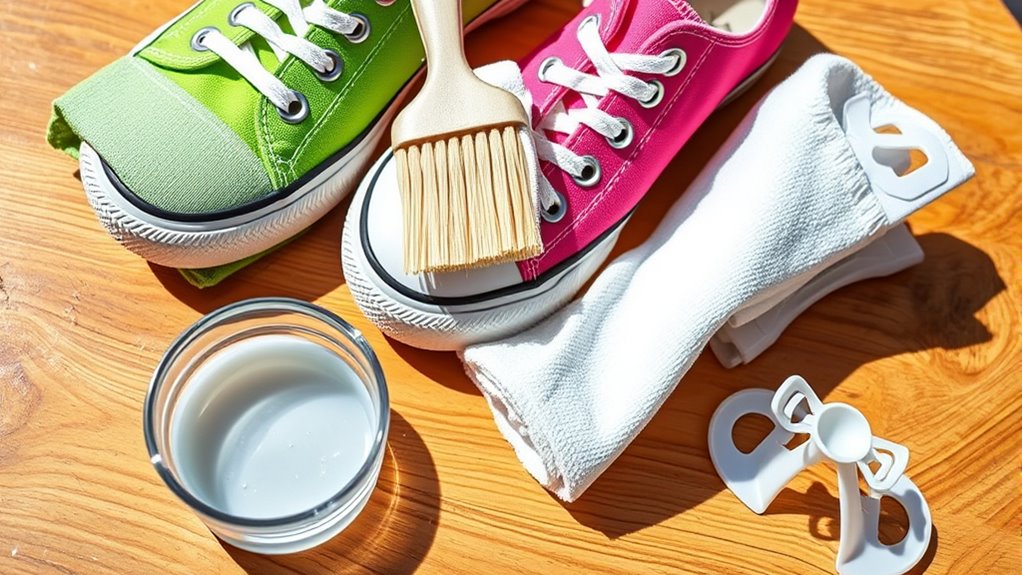 gentle cleaning and drying