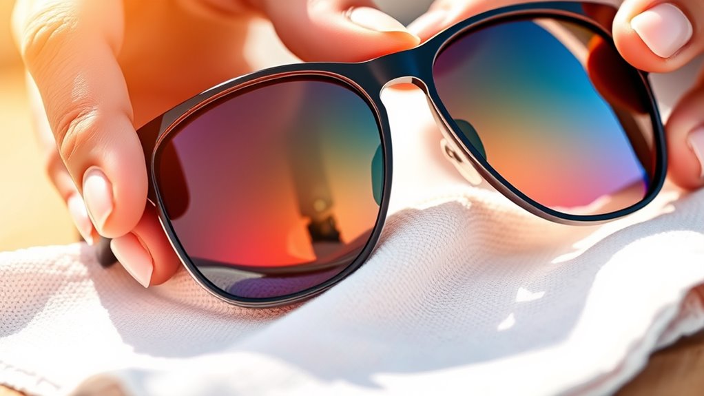 gentle lens cleaning techniques