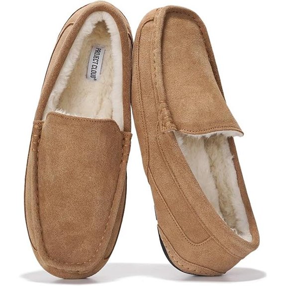 Project Cloud Men’s Genuine Leather Slippers