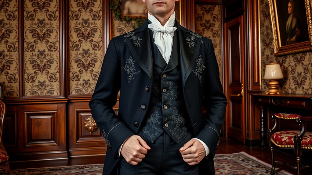 historical men s formal fashion