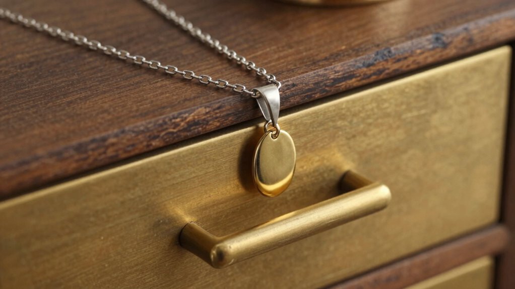 jewelry and hardware coordination