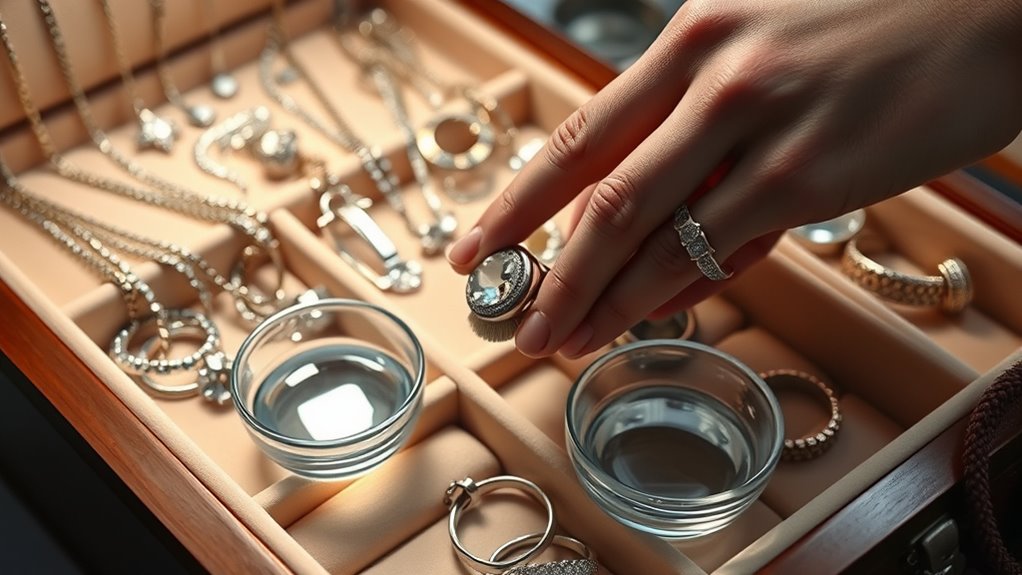 jewelry cleaning safety tips