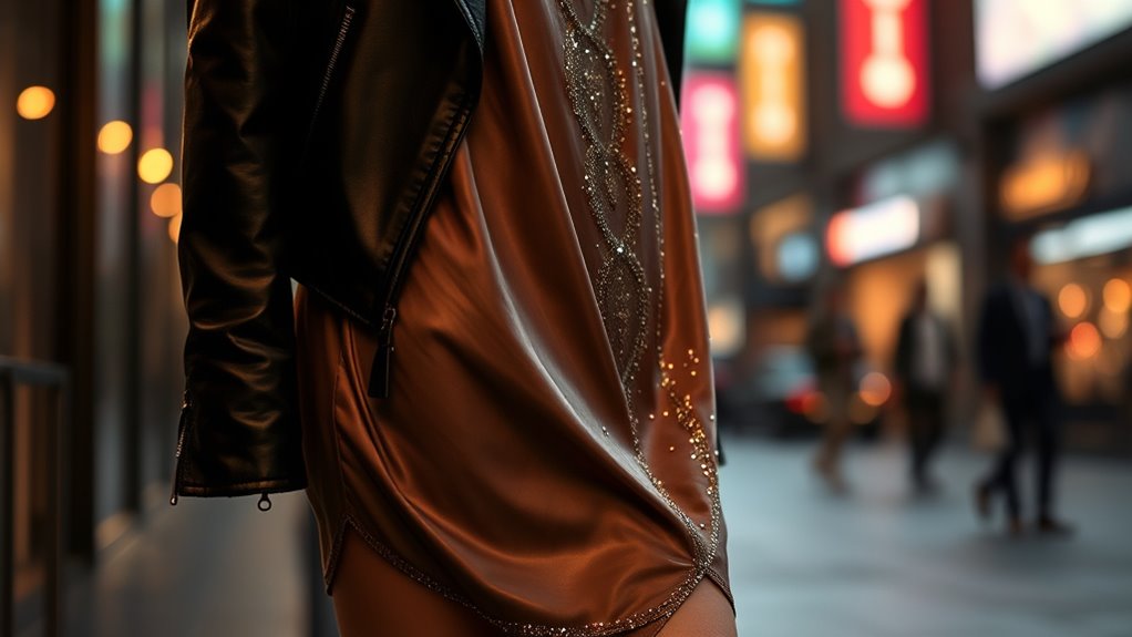 leather jackets elevate nighttime style